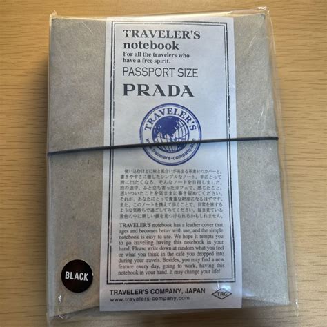 travelers notebook prada|Prada × TRAVELER’S COMPANY.